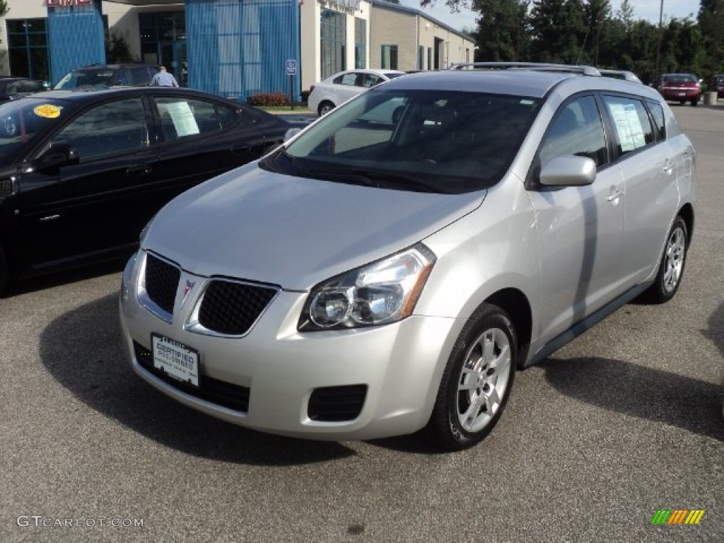 Liquid Platinum Metallic 2009 Pontiac Vibe 2.4 AWD Exterior Photo #53800450