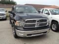 2012 Black Dodge Ram 1500 Big Horn Quad Cab 4x4  photo #2