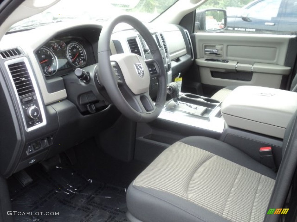 Dark Slate Gray/Medium Graystone Interior 2012 Dodge Ram 1500 Big Horn Quad Cab 4x4 Photo #53801542