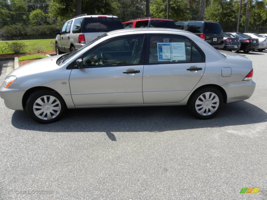 2006 Lancer ES - Warm Sand Metallic / Gray photo #2
