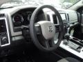 Dark Slate Gray/Medium Graystone Steering Wheel Photo for 2012 Dodge Ram 1500 #53801576