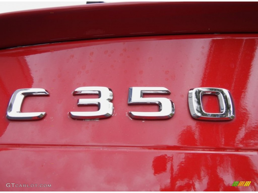 2008 C 350 Sport - Mars Red / Black photo #9