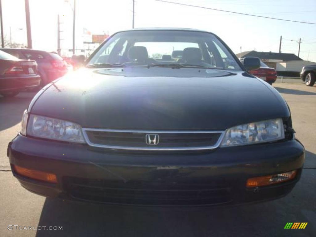 1996 Accord EX Sedan - Sherwood Green Pearl Metallic / Beige photo #2