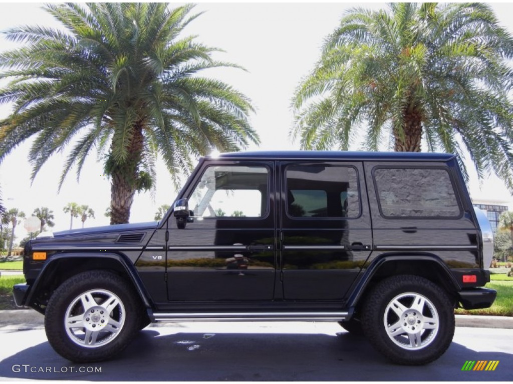 Black 2003 Mercedes-Benz G 500 Exterior Photo #53803189
