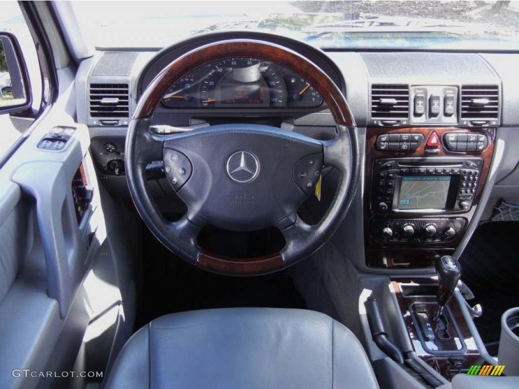 2003 Mercedes-Benz G 500 Gray Dashboard Photo #53803381