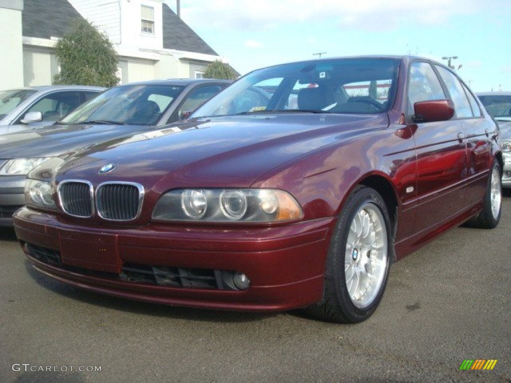 Royal Red Metallic BMW 5 Series