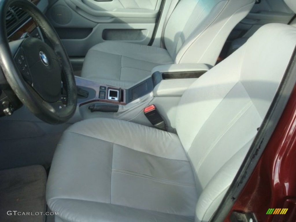 Grey Interior 2001 BMW 5 Series 530i Sedan Photo #53803591