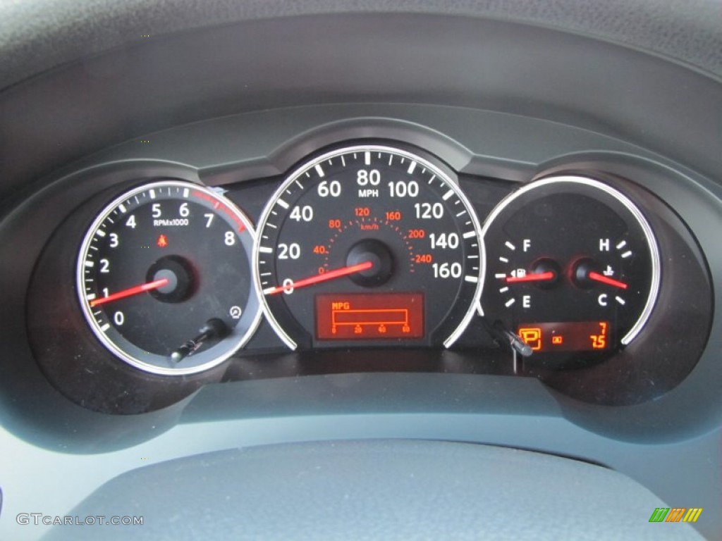 2012 Nissan Altima 2.5 S Gauges Photo #53804137