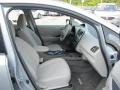  2011 LEAF SL Light Gray Interior