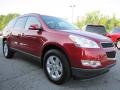 Crystal Red Tintcoat 2012 Chevrolet Traverse LT Exterior