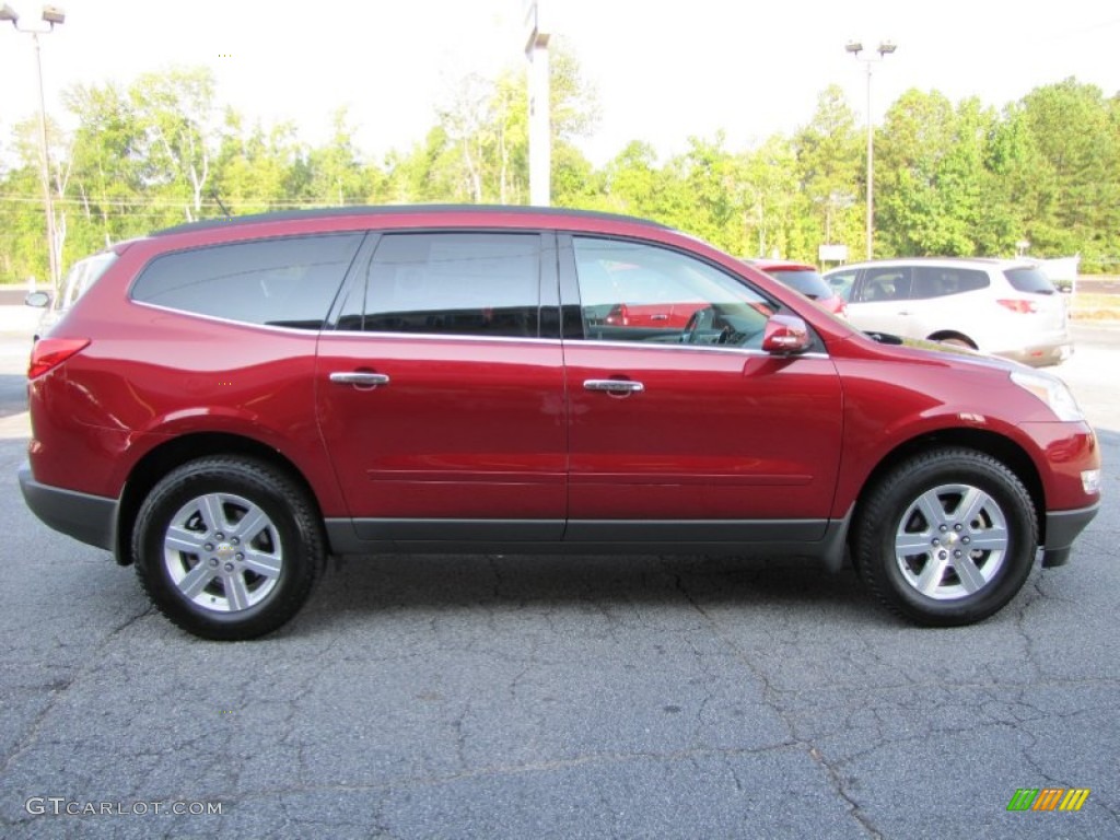 Crystal Red Tintcoat 2012 Chevrolet Traverse LT Exterior Photo #53805427