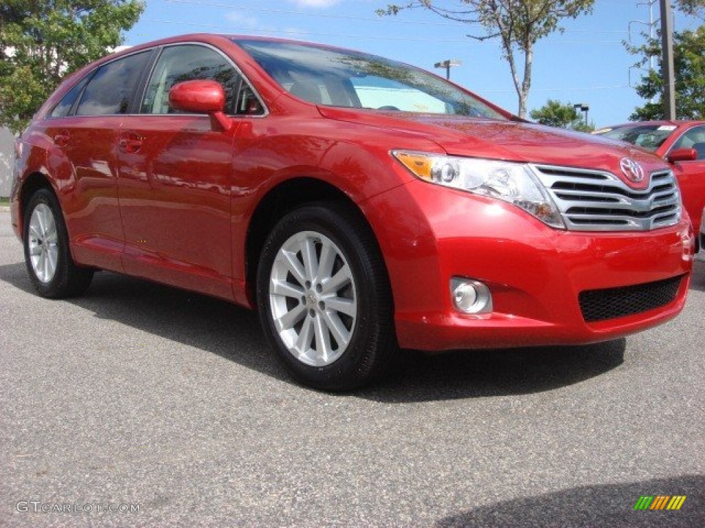 Barcelona Red Metallic Toyota Venza