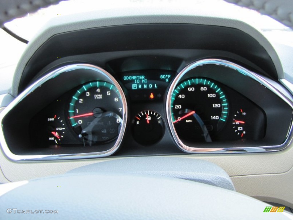 2012 Chevrolet Traverse LT Gauges Photo #53805487