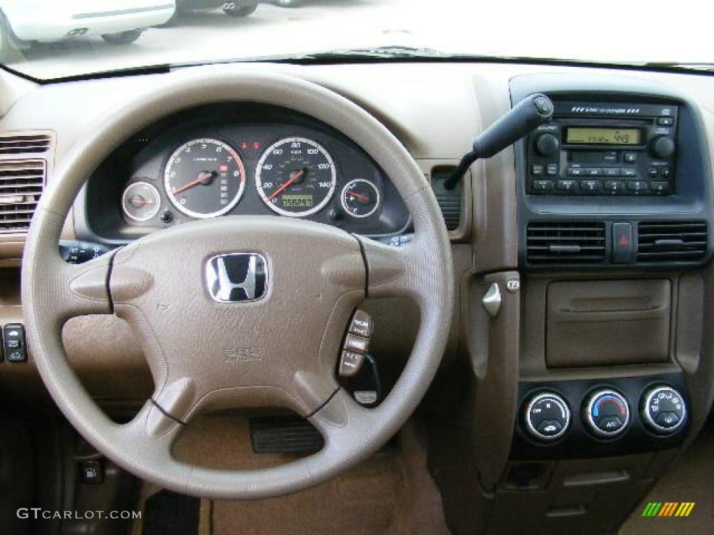 2003 CR-V EX 4WD - Mojave Mist Metallic / Saddle photo #15