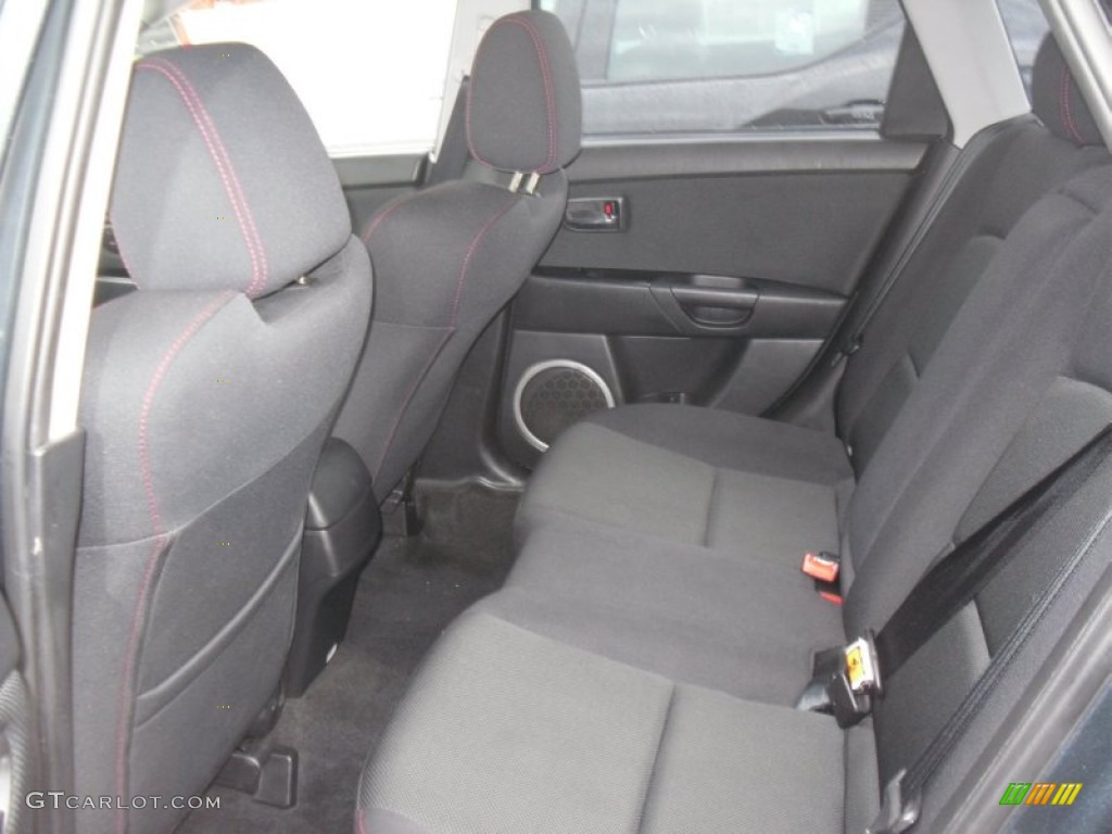 2008 MAZDA3 MAZDASPEED Sport - Galaxy Gray Mica / MAZDASPEED Black photo #6