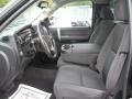Ebony 2009 Chevrolet Silverado 1500 LT Regular Cab 4x4 Interior Color