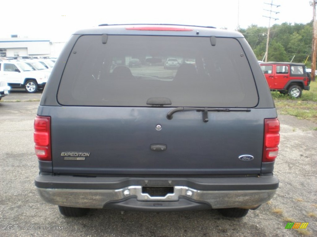 2001 Expedition XLT 4x4 - Medium Wedgewood Blue Metallic / Medium Graphite photo #6