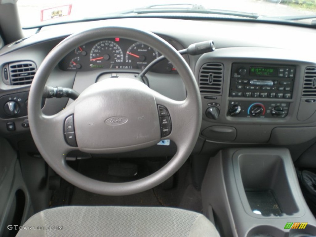 2001 Expedition XLT 4x4 - Medium Wedgewood Blue Metallic / Medium Graphite photo #11