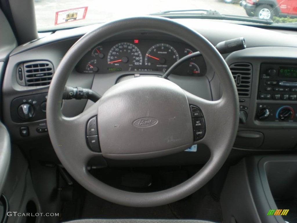 2001 Expedition XLT 4x4 - Medium Wedgewood Blue Metallic / Medium Graphite photo #12