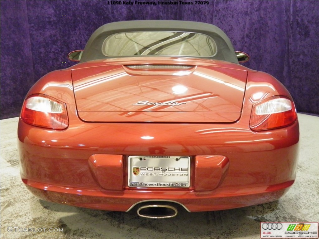 2008 Boxster  - Ruby Red Metallic / Sand Beige photo #17
