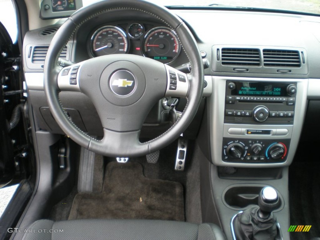 2010 Chevrolet Cobalt SS Coupe Ebony Dashboard Photo #53807551