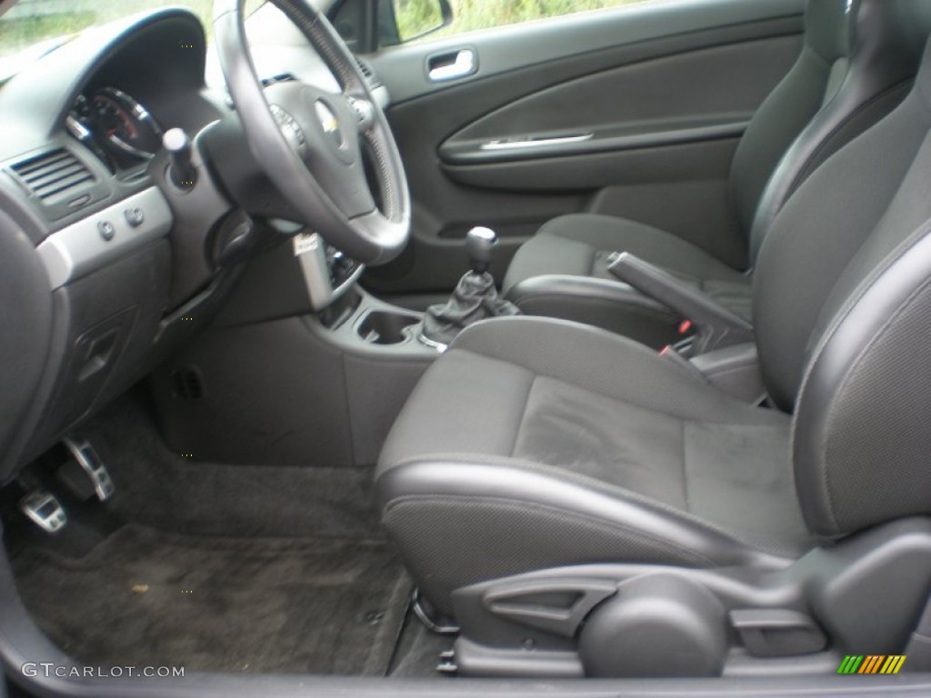 Ebony Interior 2010 Chevrolet Cobalt SS Coupe Photo #53807572