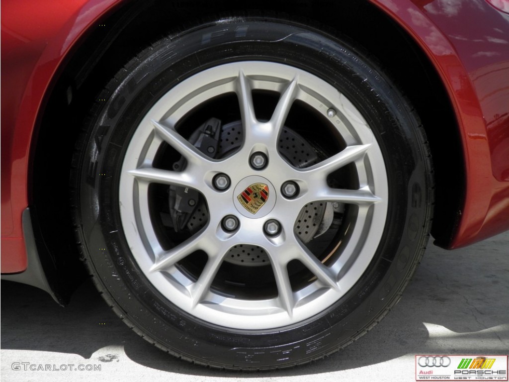 2008 Boxster  - Ruby Red Metallic / Sand Beige photo #27