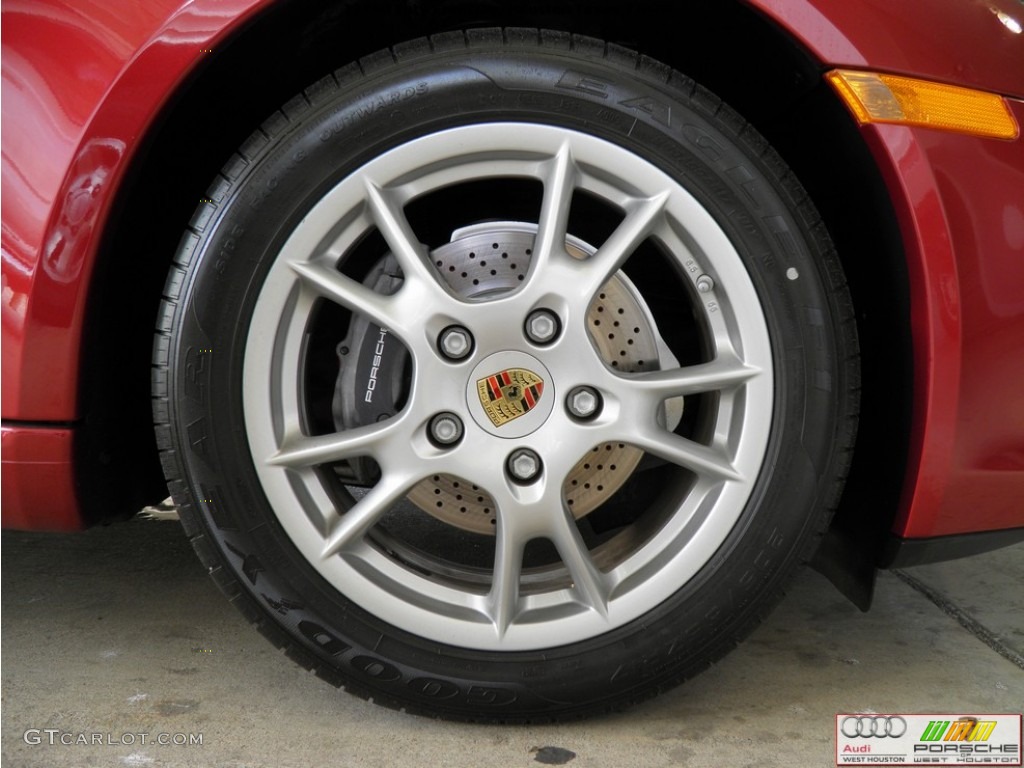 2008 Boxster  - Ruby Red Metallic / Sand Beige photo #29