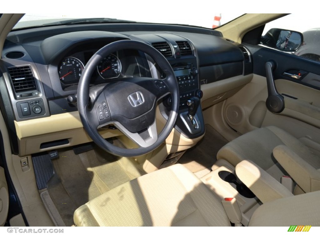 2008 CR-V EX - Nighthawk Black Pearl / Ivory photo #4