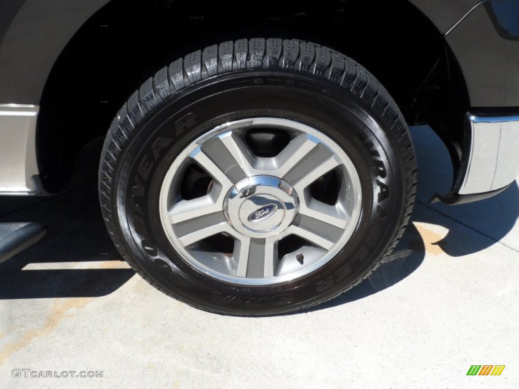 2006 F150 XLT SuperCrew - Dark Stone Metallic / Tan photo #16