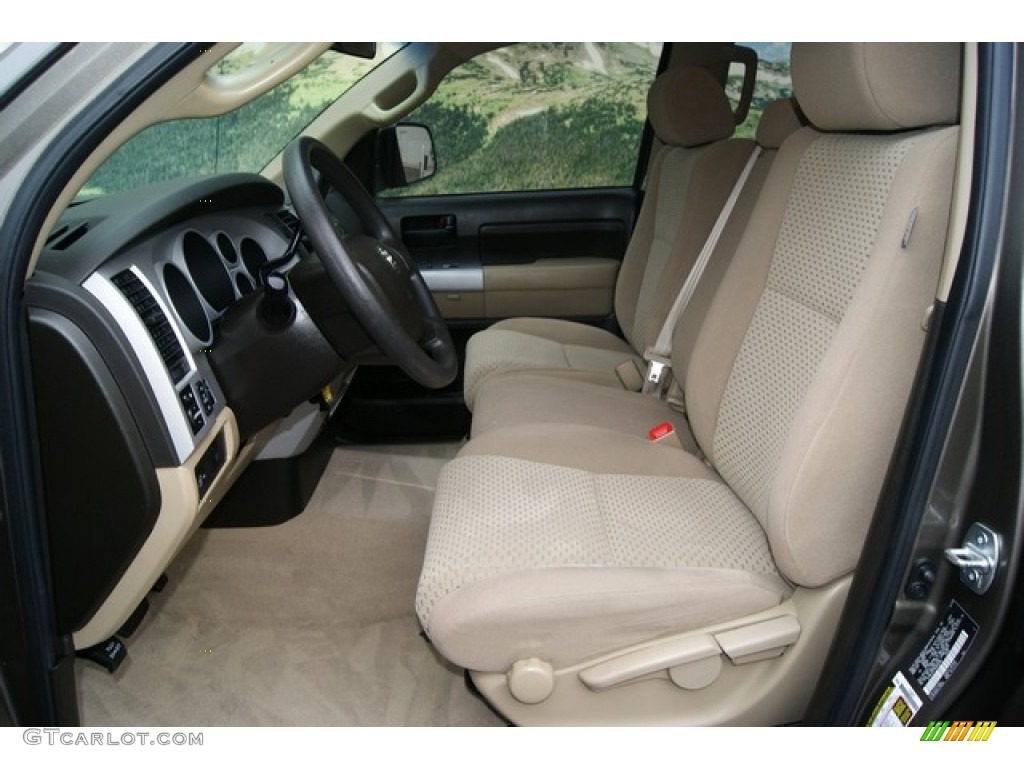 2008 Tundra Double Cab - Pyrite Mica / Beige photo #6