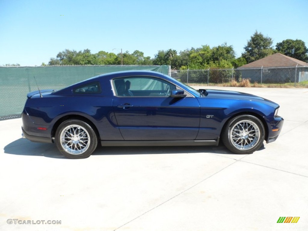 Kona Blue Metallic 2010 Ford Mustang GT Premium Coupe Exterior Photo #53808898