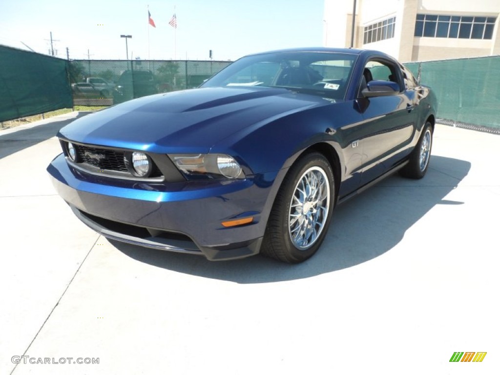 Kona Blue Metallic 2010 Ford Mustang GT Premium Coupe Exterior Photo #53808943