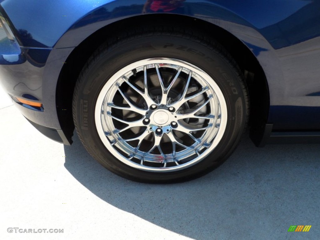2010 Ford Mustang GT Premium Coupe Custom Wheels Photo #53808988