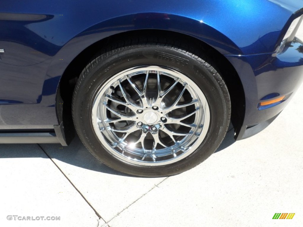 2010 Ford Mustang GT Premium Coupe Custom Wheels Photo #53809012