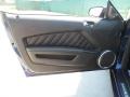 Charcoal Black 2010 Ford Mustang GT Premium Coupe Door Panel