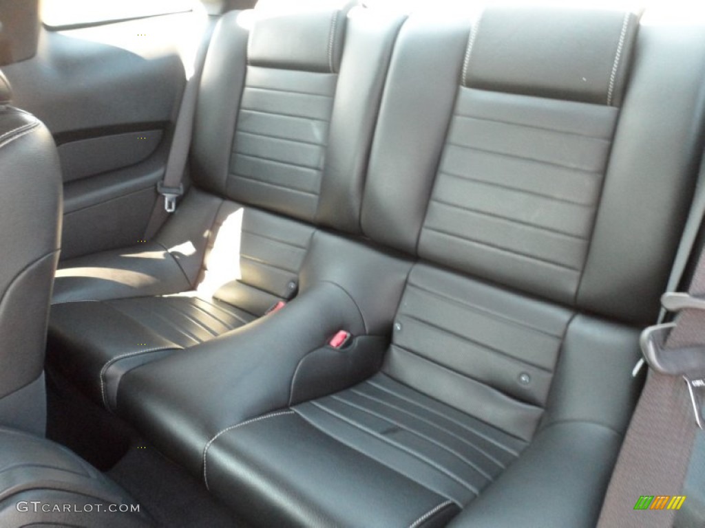 Charcoal Black Interior 2010 Ford Mustang GT Premium Coupe Photo #53809171