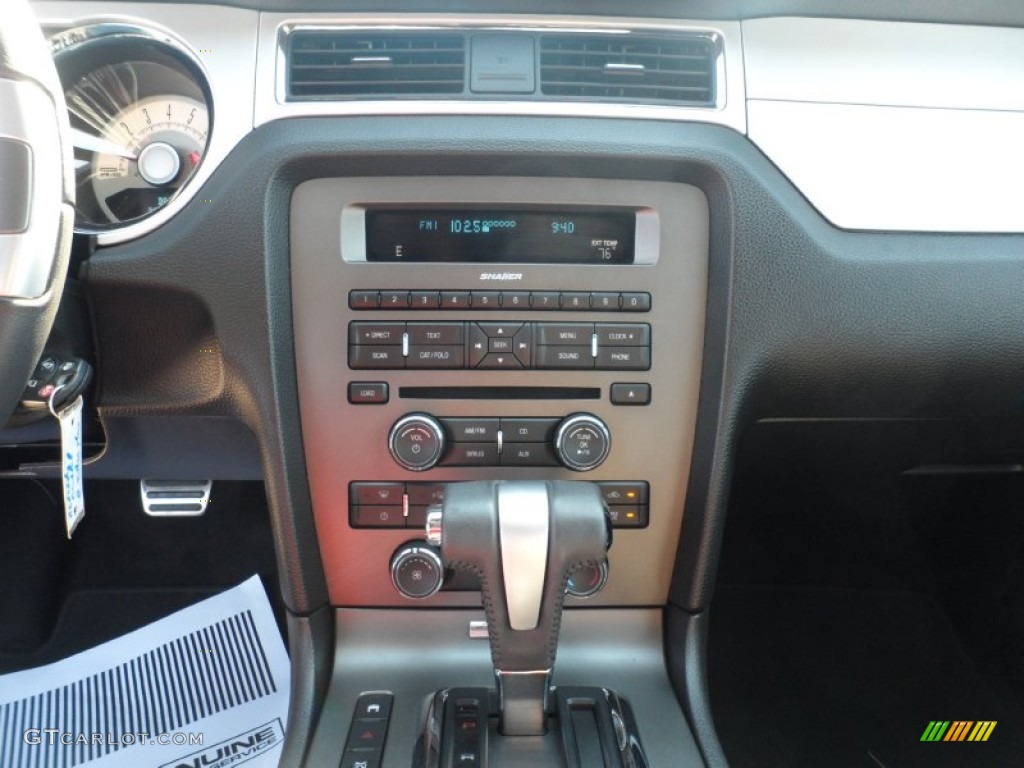 2010 Ford Mustang GT Premium Coupe Controls Photo #53809198