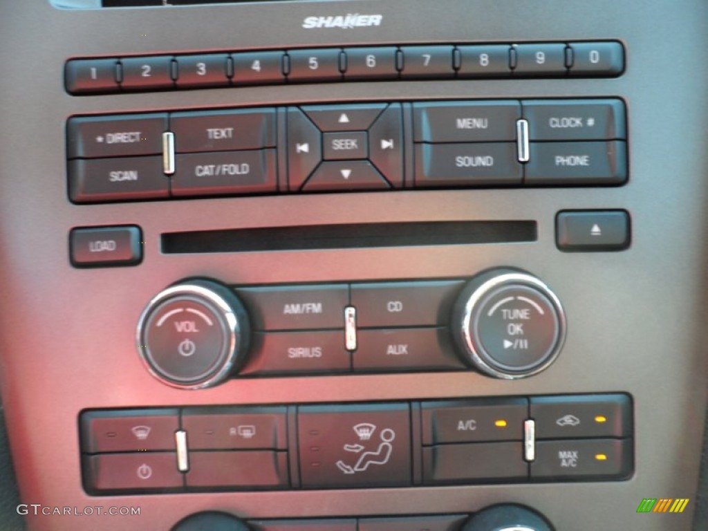 2010 Ford Mustang GT Premium Coupe Controls Photo #53809219