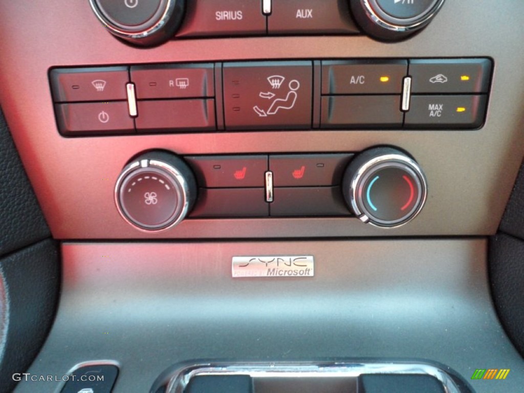 2010 Ford Mustang GT Premium Coupe Controls Photo #53809227