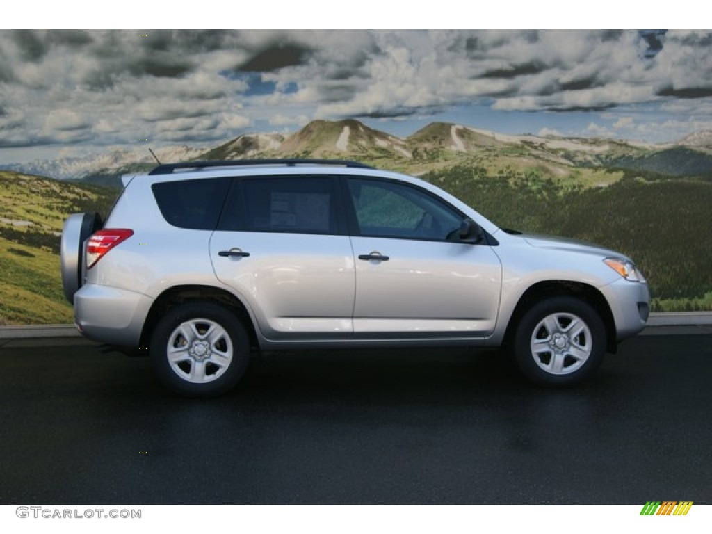 2011 RAV4 I4 4WD - Classic Silver Metallic / Ash photo #2