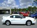1998 Ultra White Ford Mustang V6 Coupe  photo #8