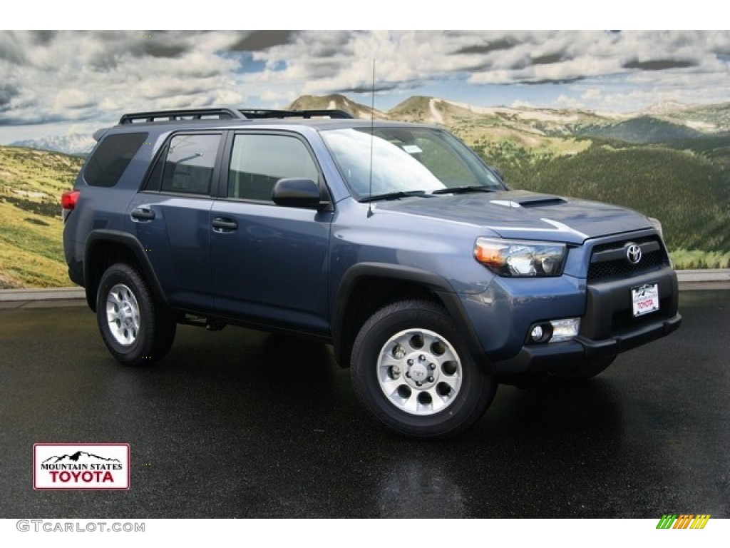 2011 4Runner Trail 4x4 - Shoreline Blue Pearl / Graphite photo #1