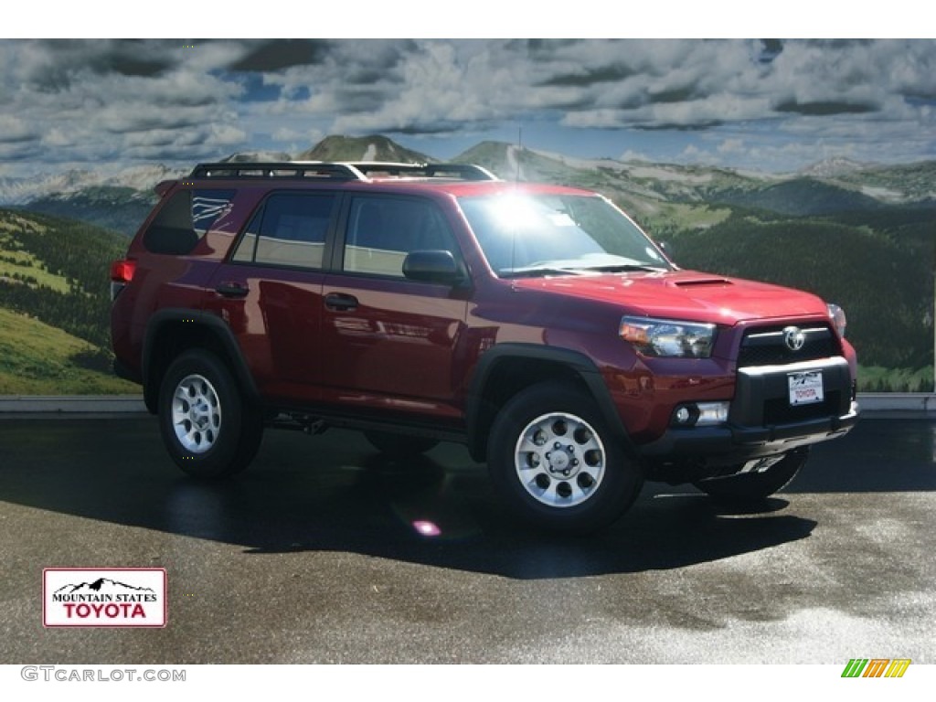 2011 4Runner Trail 4x4 - Salsa Red Pearl / Graphite photo #1