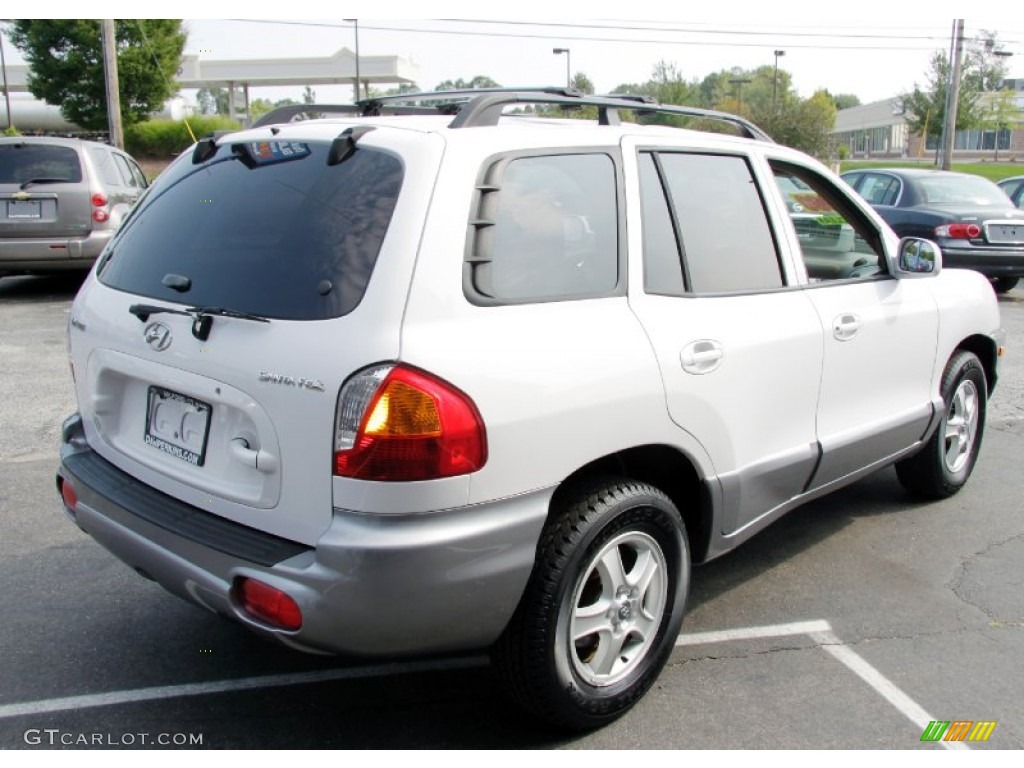 2004 Santa Fe  - Nordic White / Beige photo #6