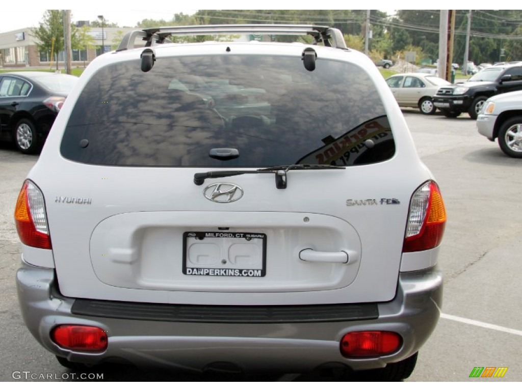 2004 Santa Fe  - Nordic White / Beige photo #7