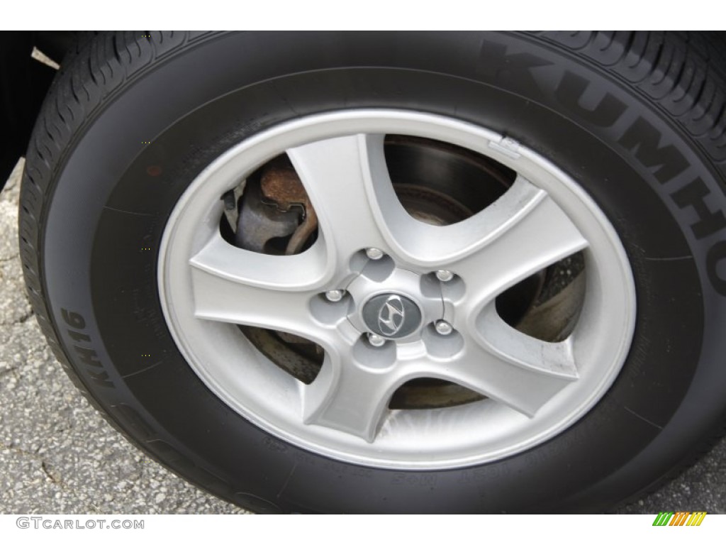 2004 Hyundai Santa Fe Standard Santa Fe Model Wheel Photo #53810968