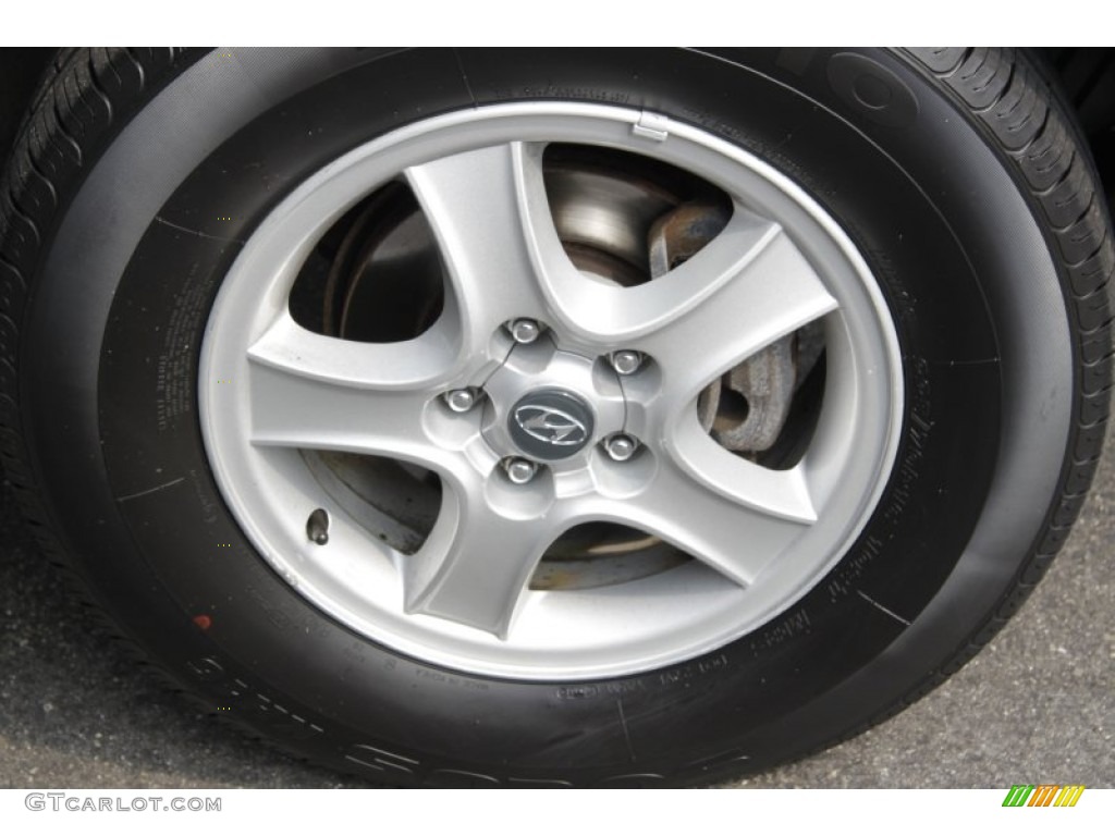 2004 Hyundai Santa Fe Standard Santa Fe Model Wheel Photo #53810971