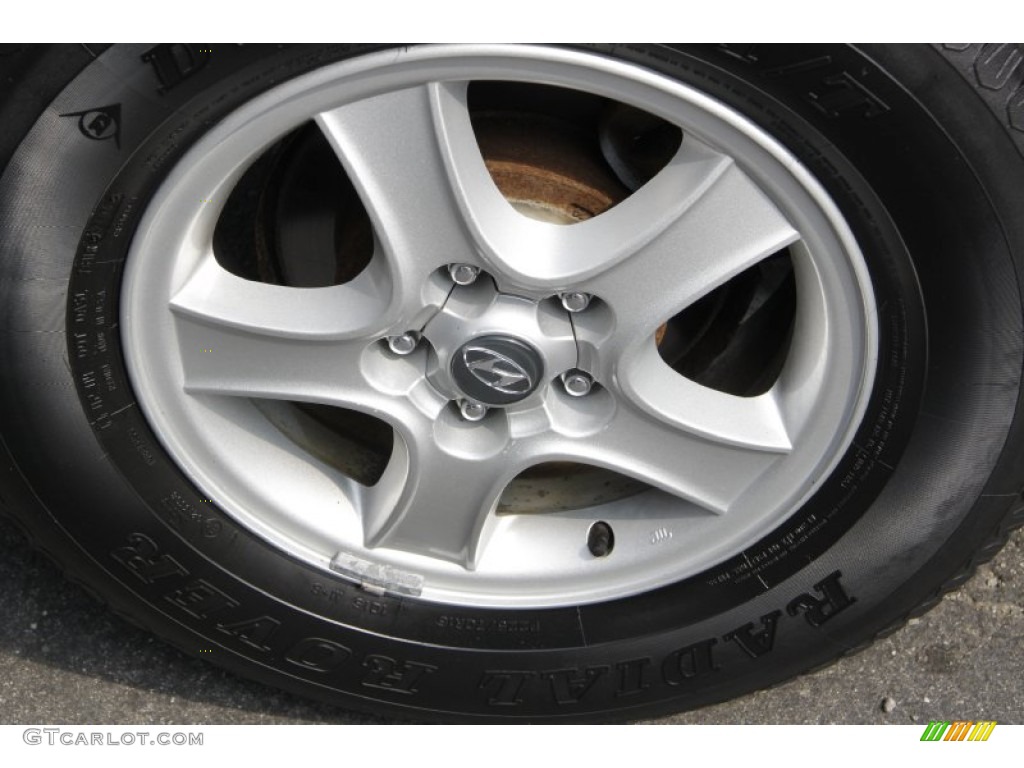 2004 Hyundai Santa Fe Standard Santa Fe Model Wheel Photo #53810974