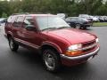 2001 Majestic Red Metallic Chevrolet Blazer LT 4x4  photo #4